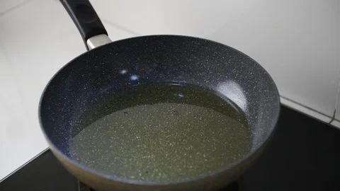 Hands cooking deep fried spring roll Stock Footage 87013527