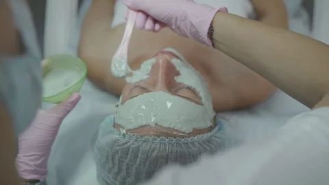 Hands of cosmetologist Stock Footage 102463773