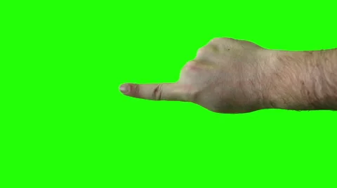 Hands counting down - green screen / chroma key Stock Footage 50977940