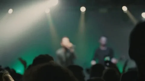 Hands dancing crowd Stock Footage 70513300