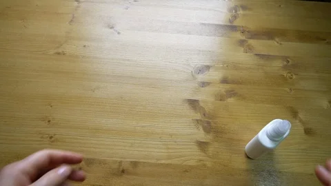 Hands disinfection Stock Footage 127356455