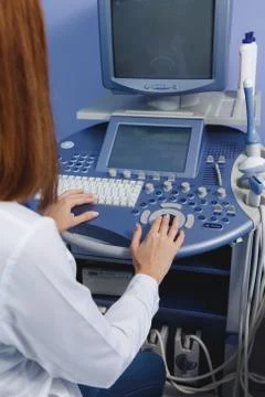 Hands of a doctor Stock Photos