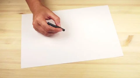 Hands draw Stock Footage 42412026