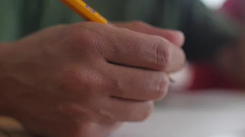 Hands drawing with tools Stock Footage 51736350