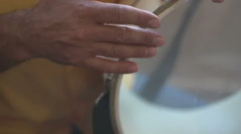 Hands on the drum Stock Footage 55667092