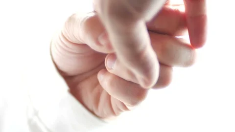 Hands Embracing End of Life Stock Footage 103550167