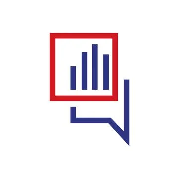 Hands Finger Lines Chat Bubble Speech Logo Template Stock Illustration