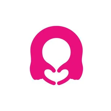 Hands  gesture making heart icon vector concept design Stock Illustration