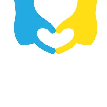 Hands  gesture making heart icon vector concept design Stockillustratie