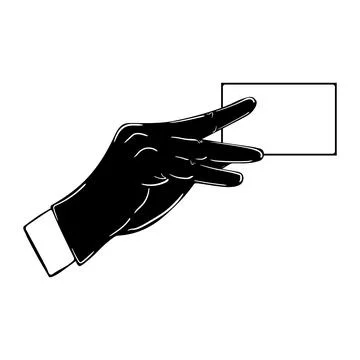 Hands gestures vector cartoon illustration Stock Illustration