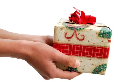 Hands that give. Foto stock