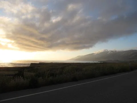 Hands of god clouds Stock Photos