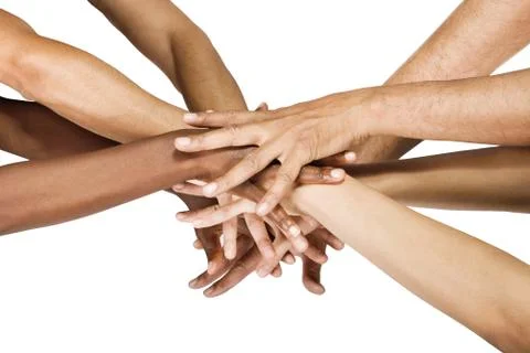 Hands group Fotos Stock