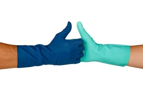 Hands Handshaking for Cleaning Stock Photos