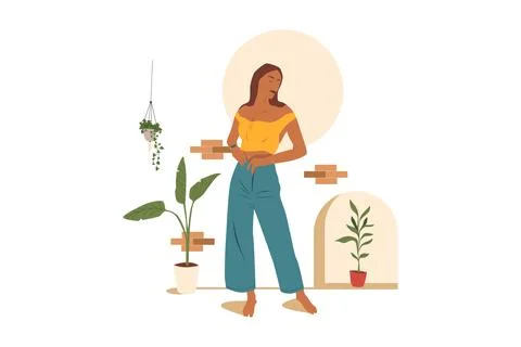 Hands on Hips Illustration イラスト素材