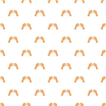 Hands holding game controller seamless pattern playing video games Stock Illustration