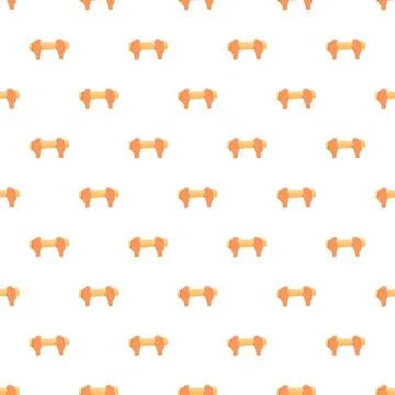 Hands holding rolling pin seamless pattern baking Stock Illustration