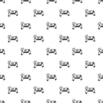 Hands holding smartphone taking selfie seamless pattern 스톡 일러스트