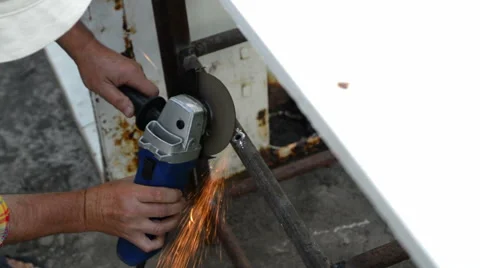 Hands holding tool grinders 動画素材 51724369