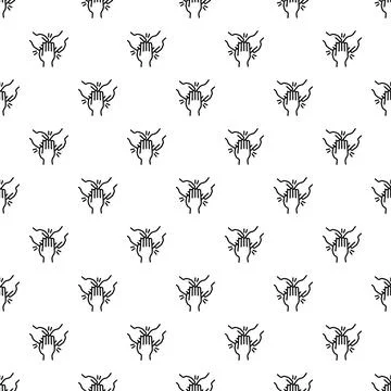 Hands huddling pattern representing teamwork and cooperation concept Stock Illustration