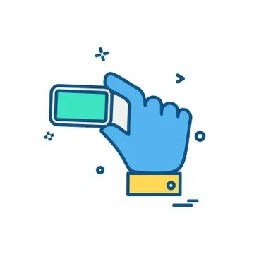 Hands icon design vector Stock Illustration