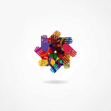 Hands icon Stock Illustration