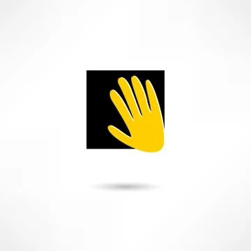 Hands icon Stock Illustration