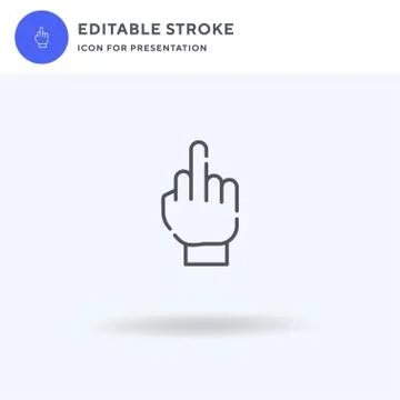 Hands icon vector, filled flat sign, solid pictogram isolated on white, logo  Stockillustratie