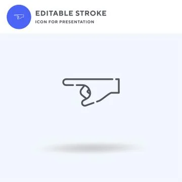 Hands icon vector, filled flat sign, solid pictogram isolated on white, logo  Stockillustratie