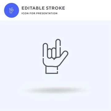 Hands icon vector, filled flat sign, solid pictogram isolated on white, logo  스톡 일러스트