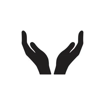 Hands icon vector. Perfect for web apps and mobile. Stock Illustration