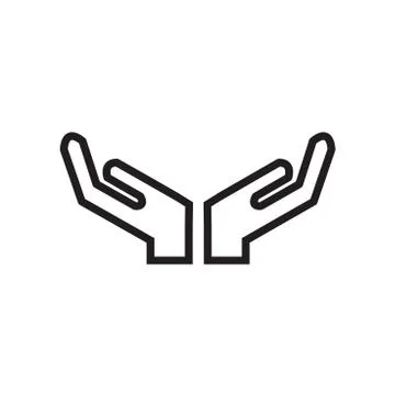 Hands Icons Stock Illustration