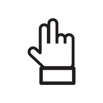 Hands Icons Stock Illustration