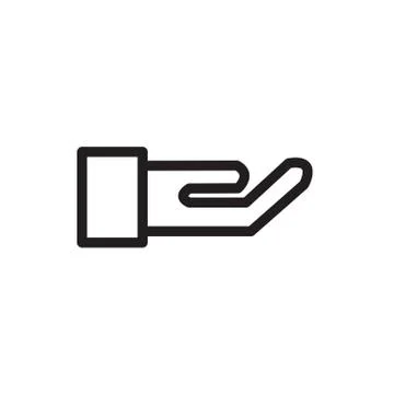 Hands Icons Illustrazione stock