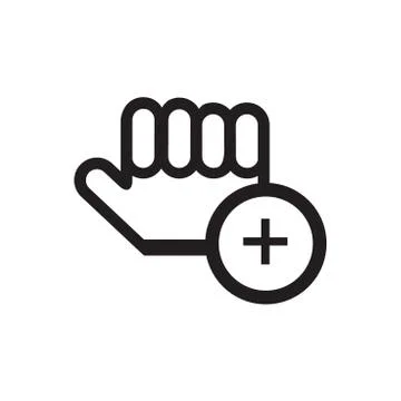 Hands Icons Stock Illustration