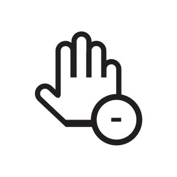 Hands Icons Stock Illustration