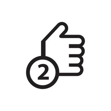 Hands Icons Stock Illustration