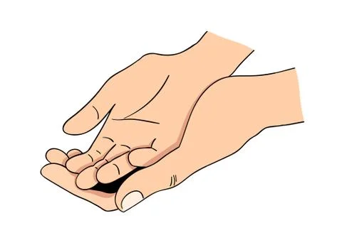 Hands Stock Illustration