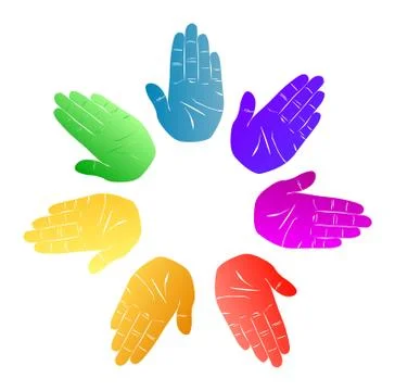 Hands Stock Illustration