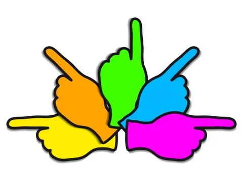 Hands Stock Illustration