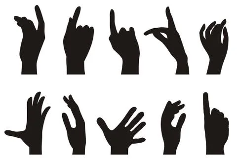 Hands Stock Illustration