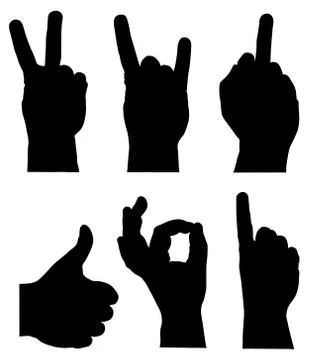 Hands Stock Illustration