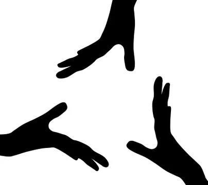 Hands Illustrazione stock