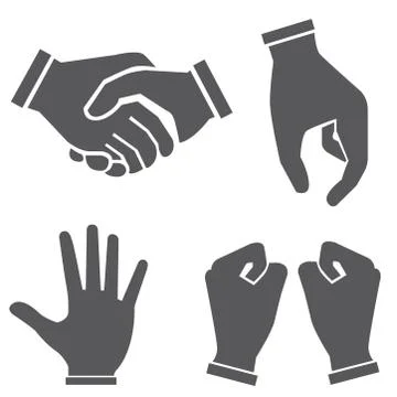 Hands Stock Illustration