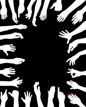 Hands Stock Illustration