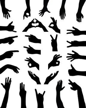 Hands Stock Illustration