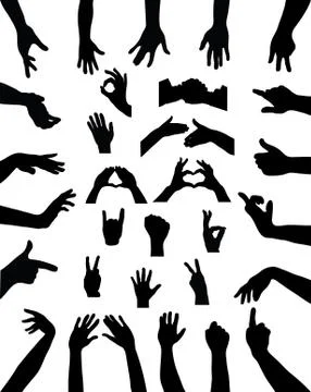 Hands Stock Illustration