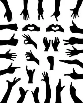 Hands Stock Illustration