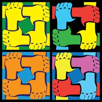 Hands Stock Illustration