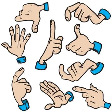 Hands Stock Illustration